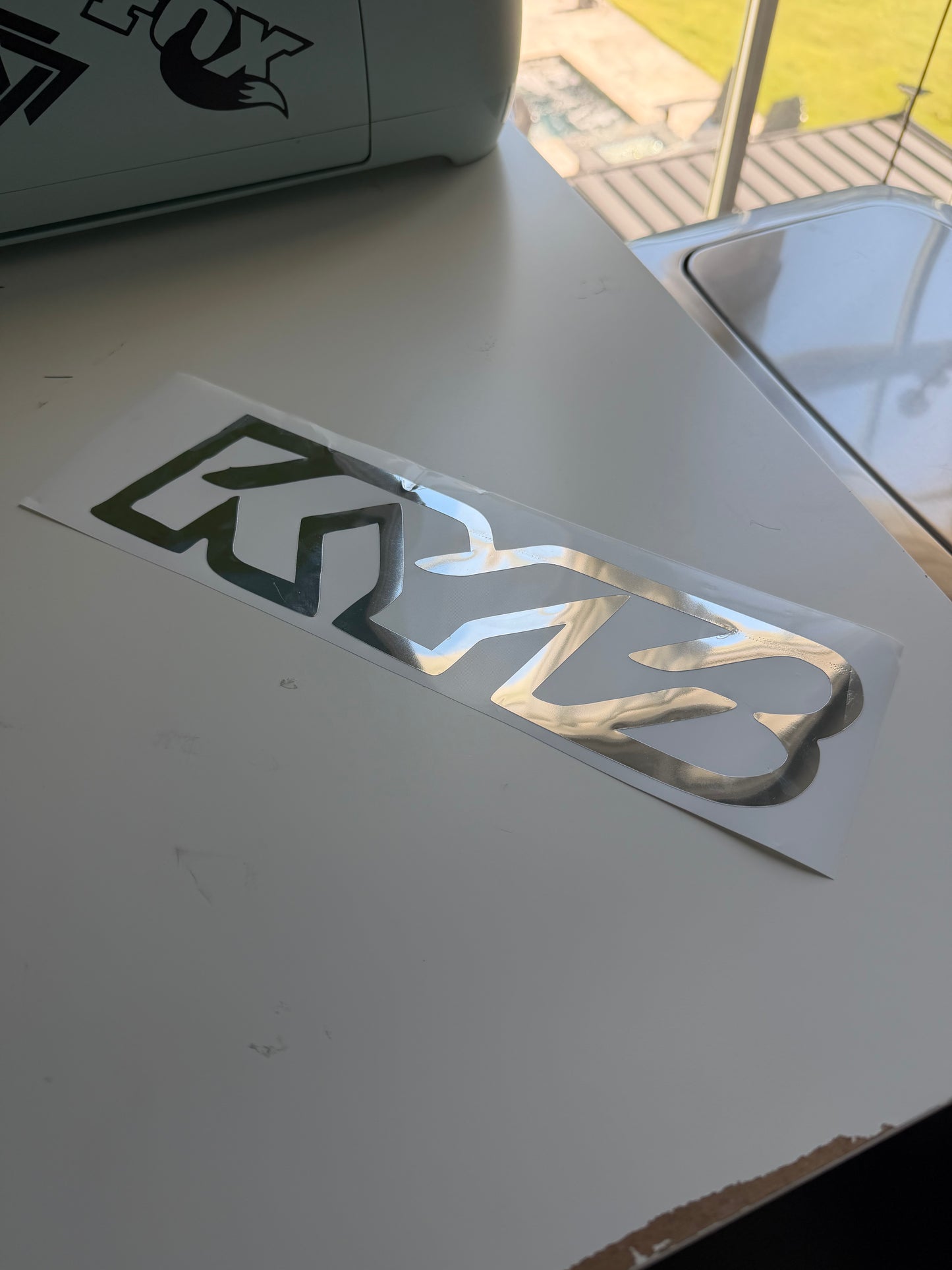 KYB Fork Stickers