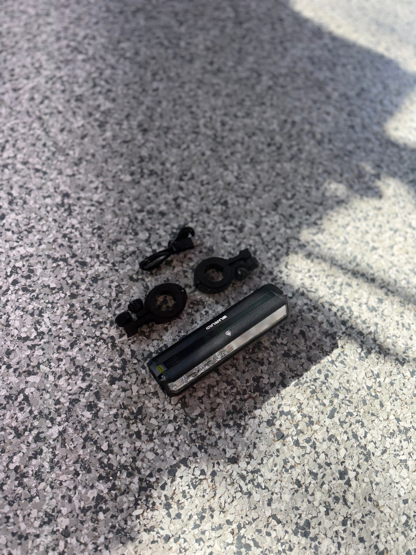 Battery powered headlight