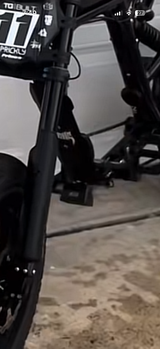 Super 73 plug and play wheelie light