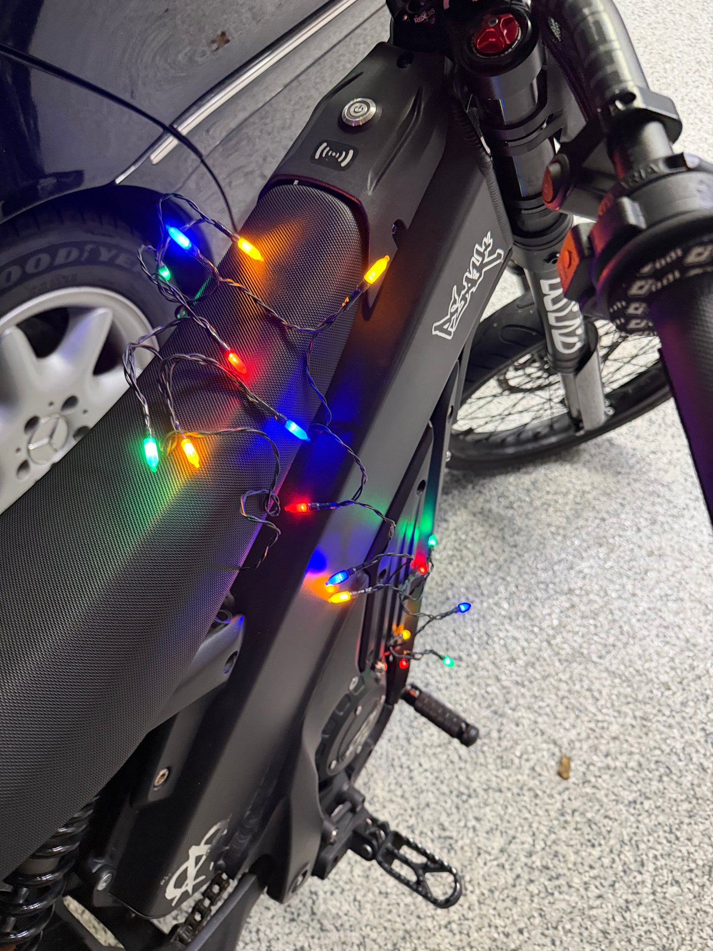 Bike Christmas Lights